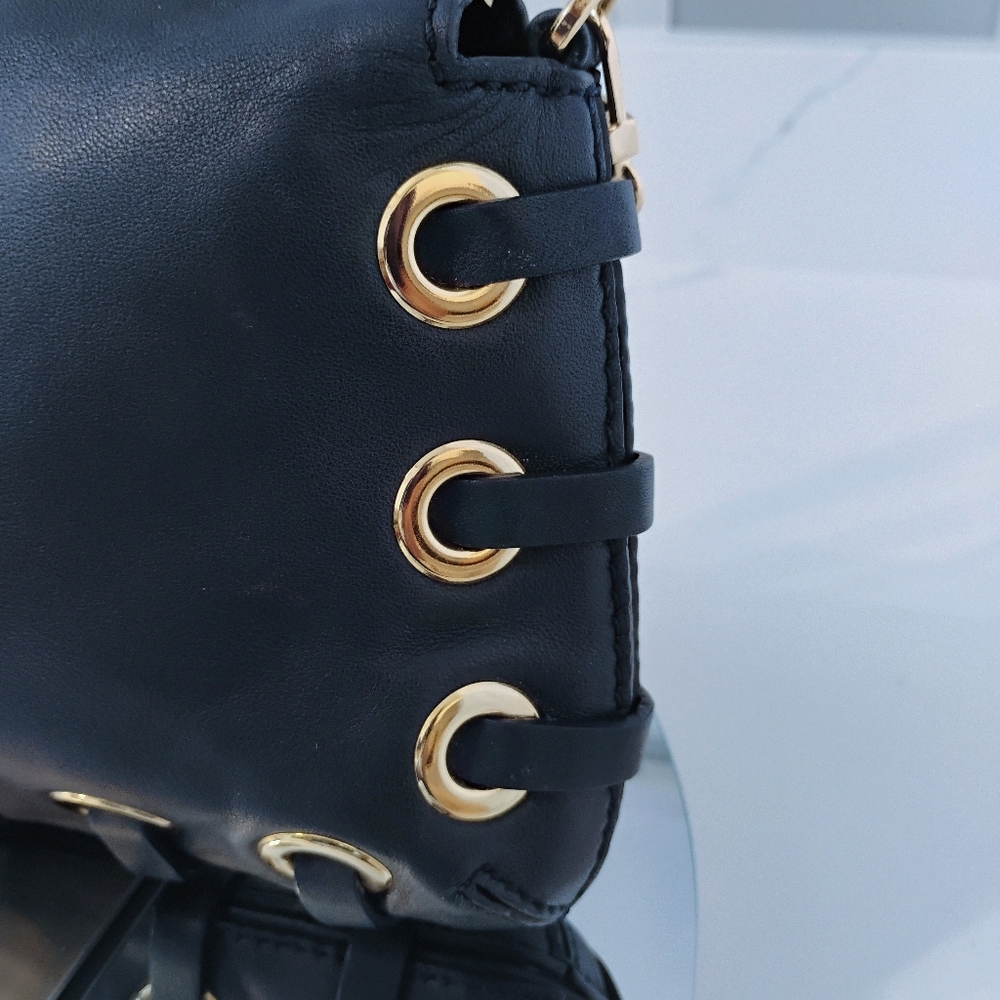 EUC Michael Kors Crossbody - Blue Leather w/Tassel (MSRP $328) - Picture 9 of 14